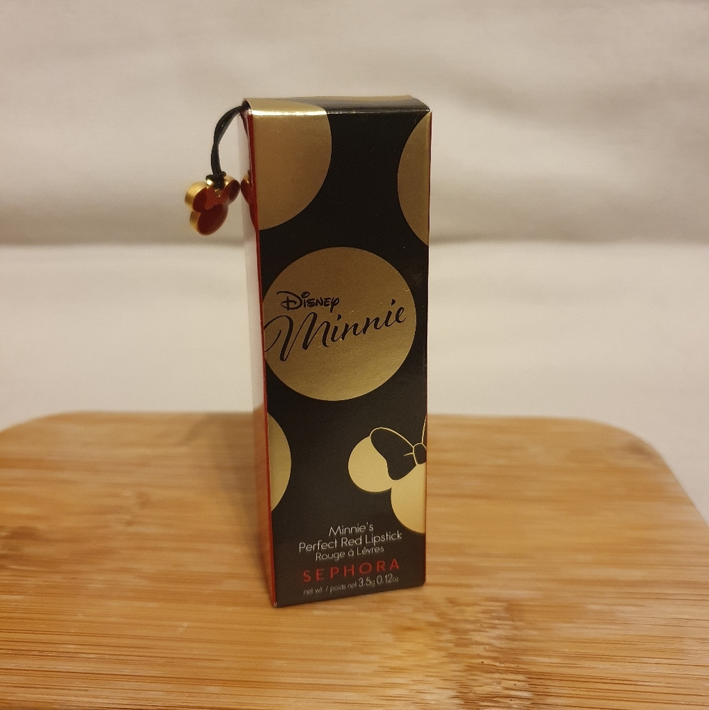 Disney & Sephora Minnie red lipstick
